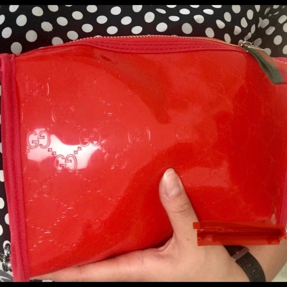 gucci parfums cosmetic pouch bag